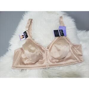 NEW Bali Women's Classic Support Wirefree Bra Beige Size 42C tshirt